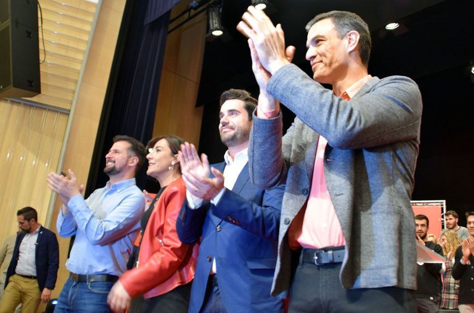 Pedro Sánchez en su anterior visita a Zamora Pedro Sánchez en su anterior visita a Zamora