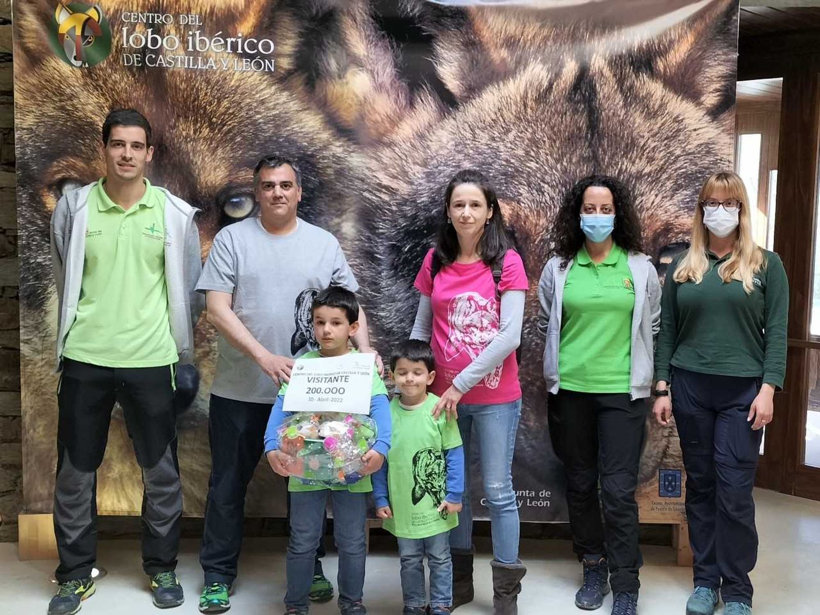 200.000 visitantes al Centro del Lobo Ibérico