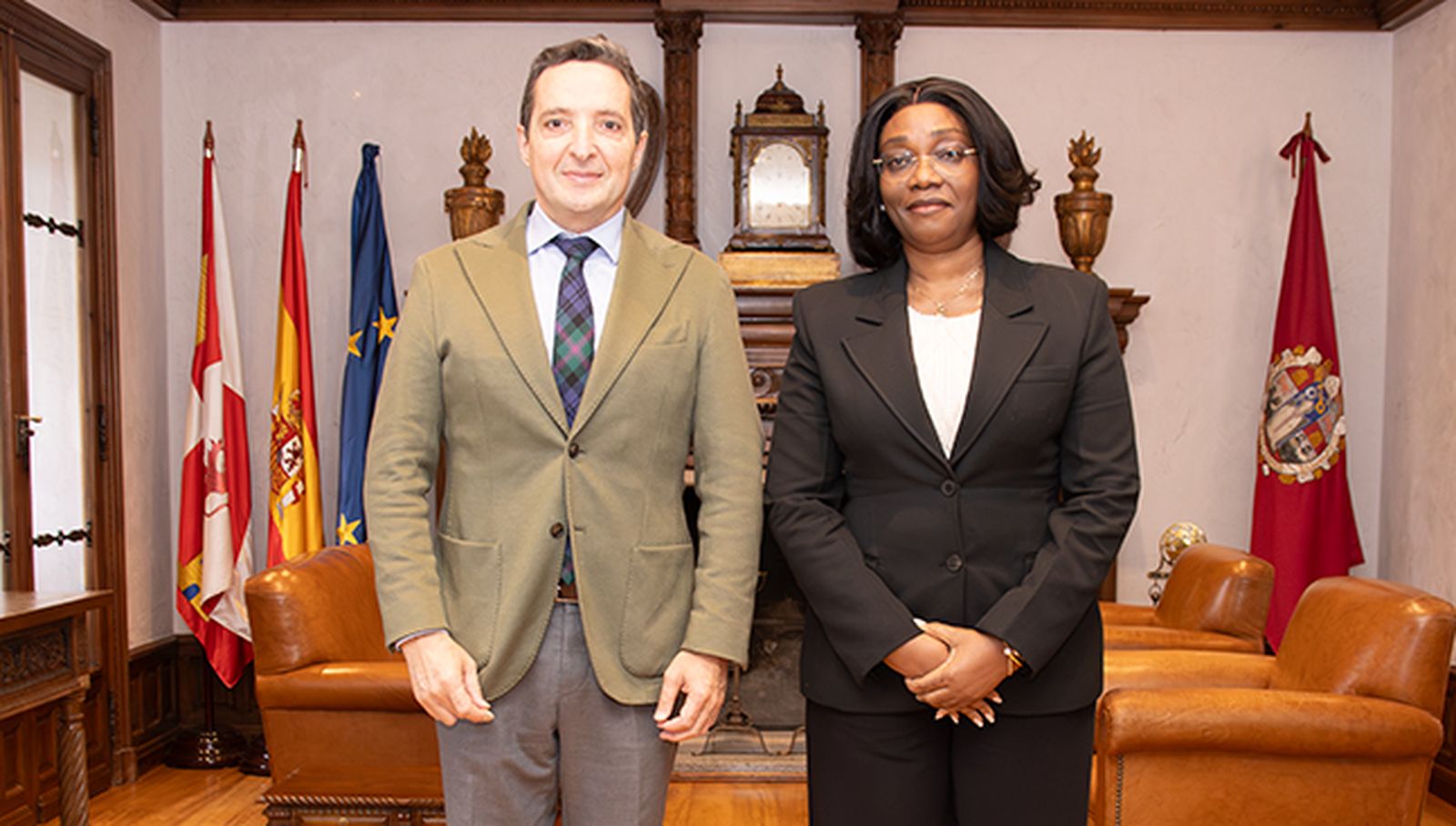 Embajadora Ghana. USAL