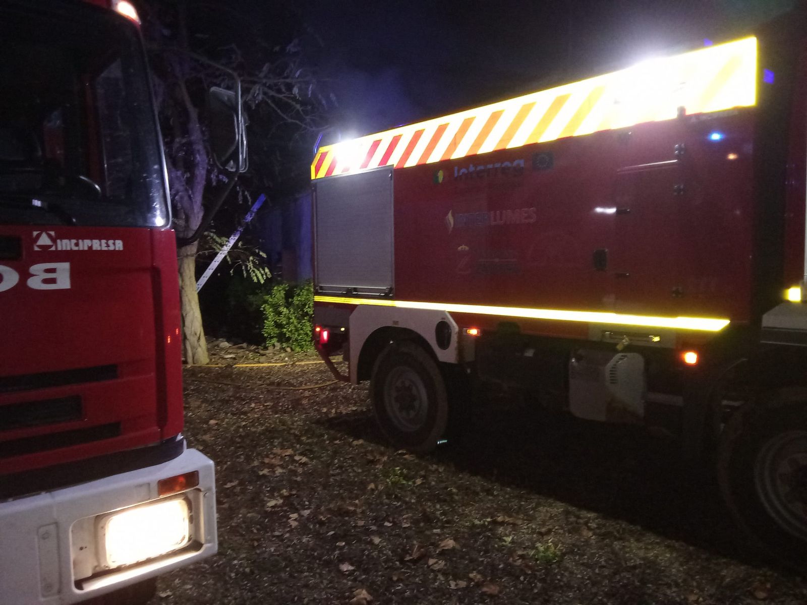 Un incendio en una vivienda de la provincia