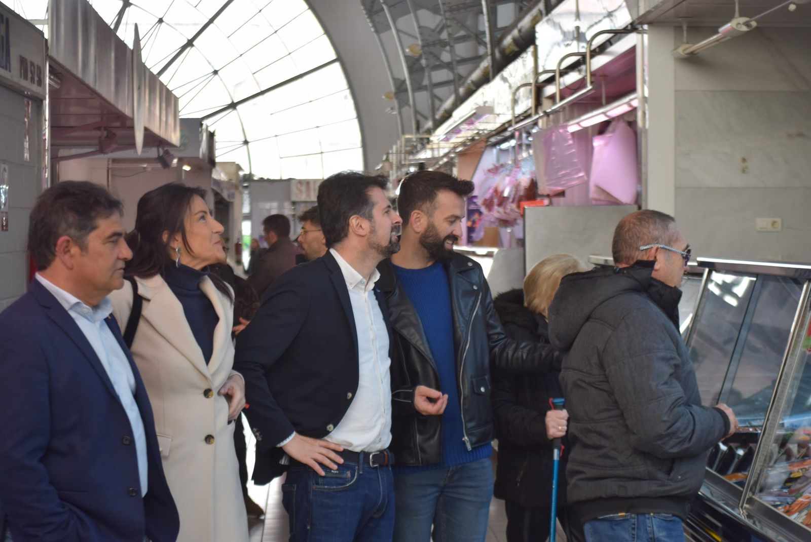 Imagen de la visita de Tudanca a Zamora