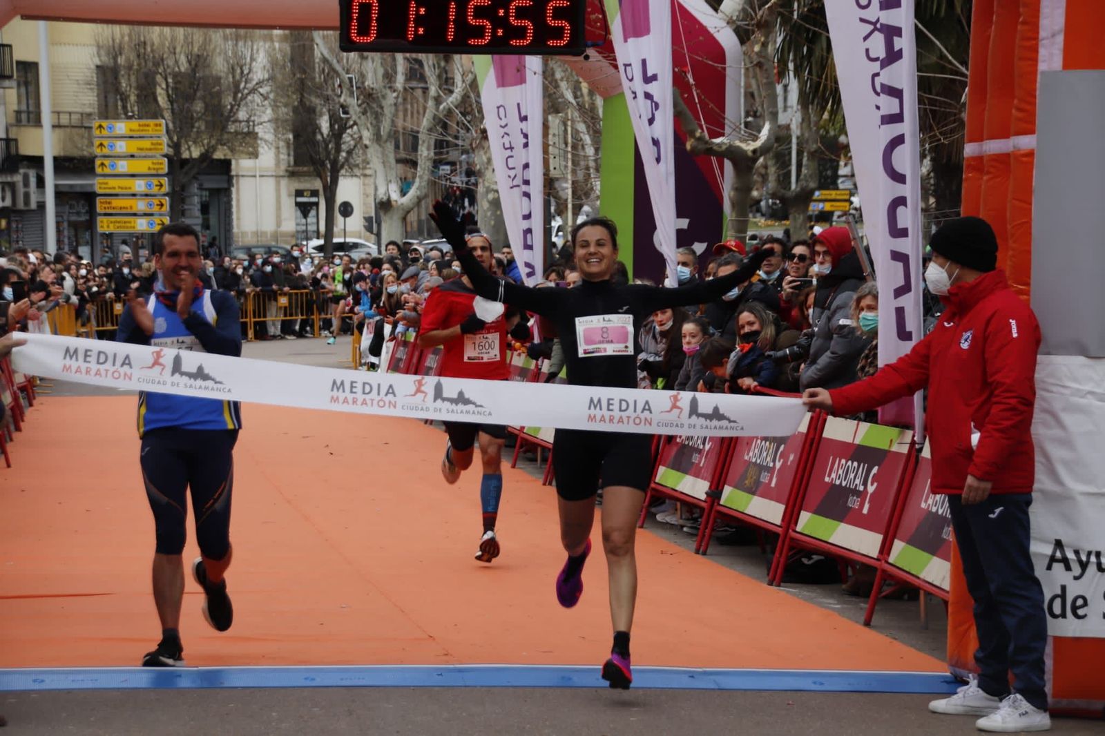 Juan Bueno y Gema Martín se imponen en la décima edición de la Media Maratón de Salamanca