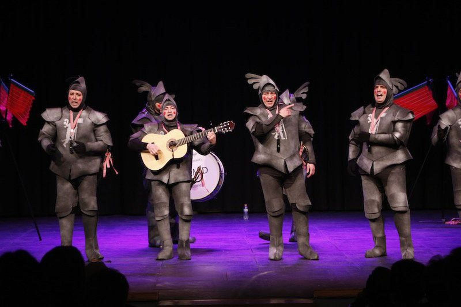 Los Veletas, murga ganadora de carnaval 2017