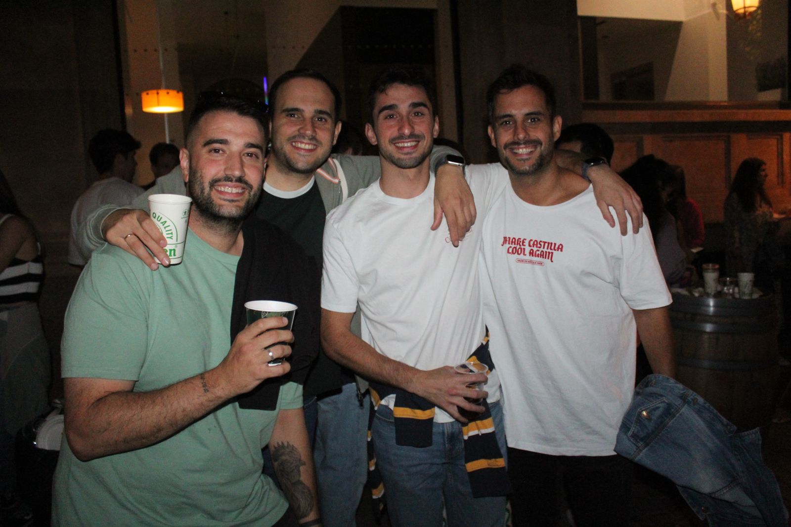 Ambiente en la Feria de Día en la tarde de este jueves