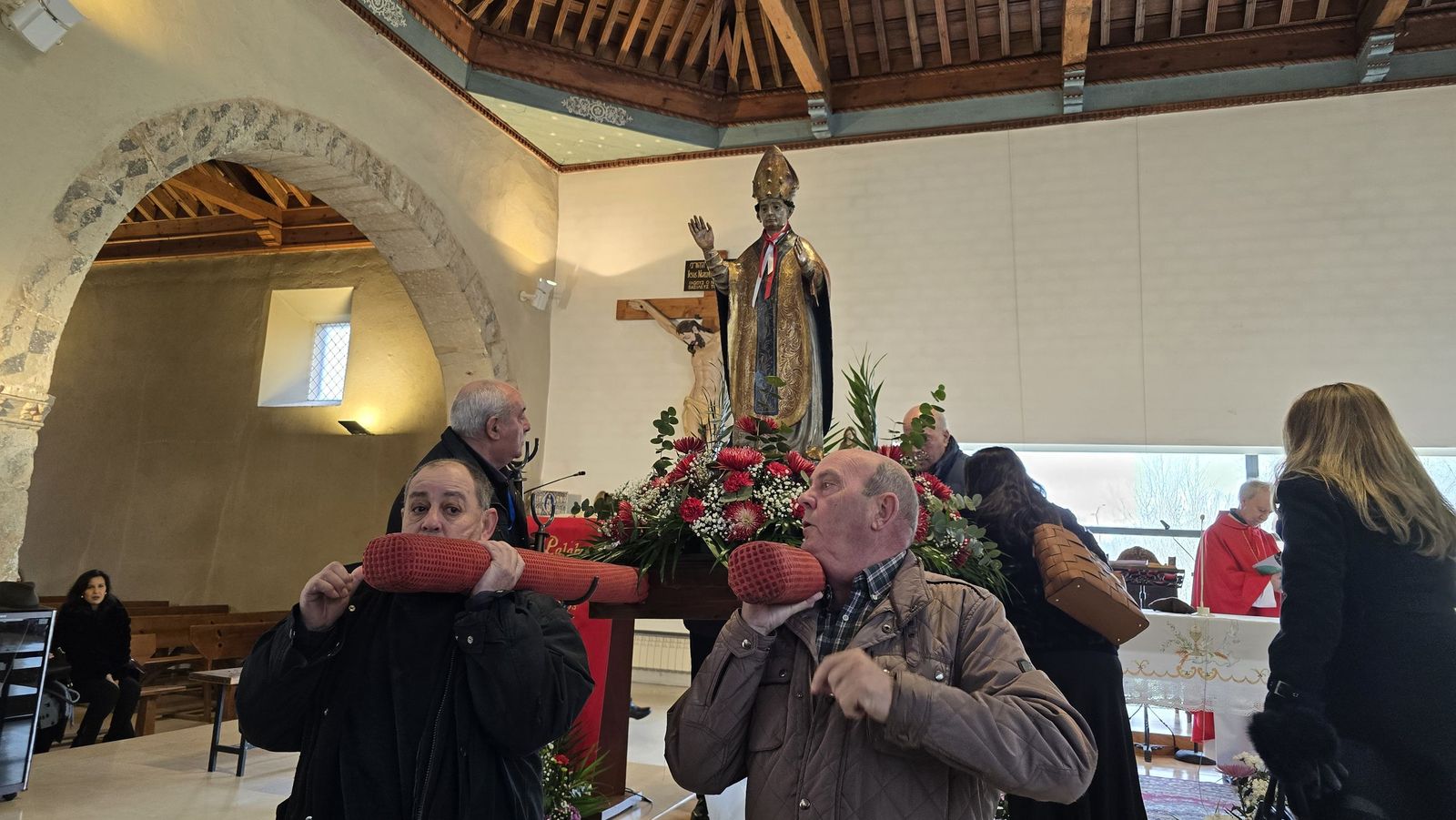 Santa Marta Misa en honor de San Blas