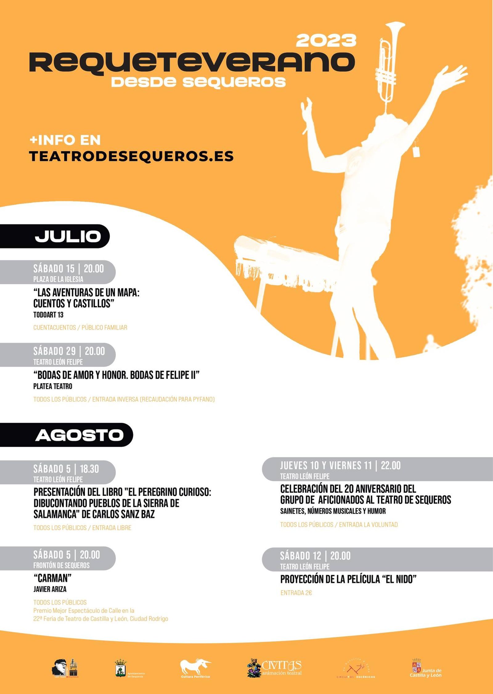 Sequreos programa teatro