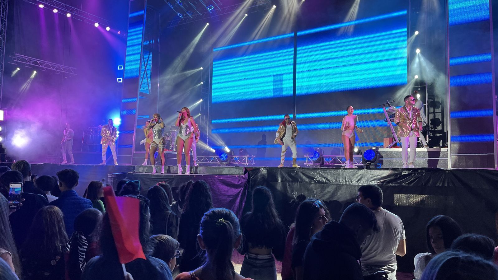 Verbena a cargo de la orquesta Olympus en Peñaranda