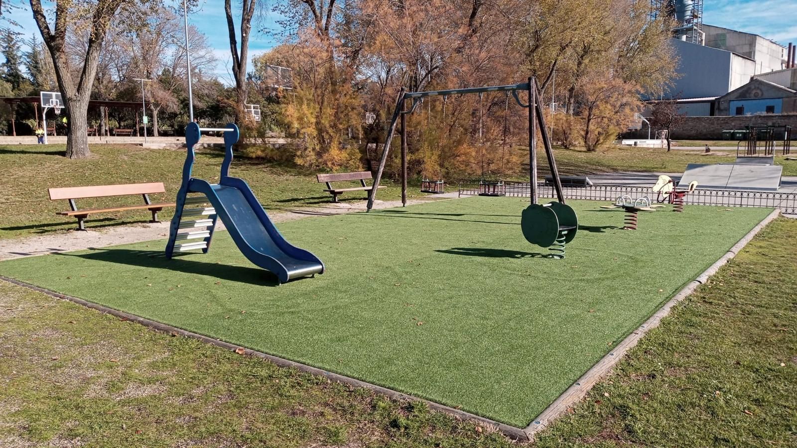 Zona infantl Parque de los Jesuitas