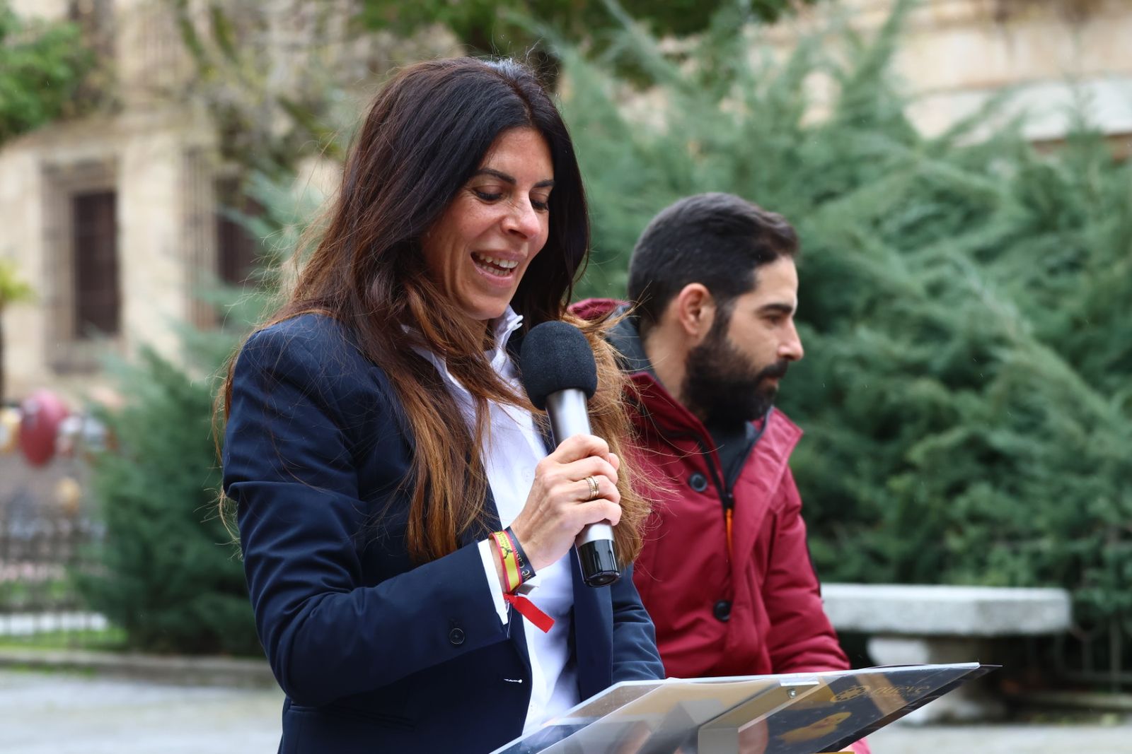 Acto de campaña de Nueve Castilla y León en la Plaza de Los Bandos