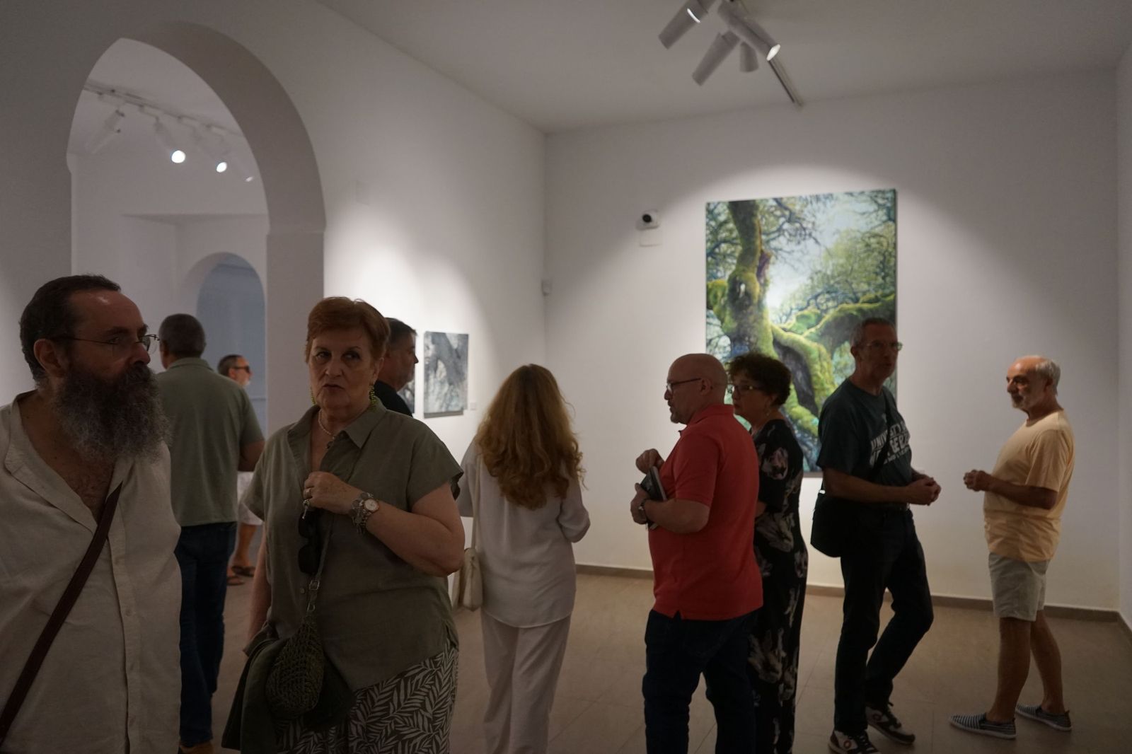 Escurial de la Sierra acoge la exposición Anábasis del segoviano Juan José Sebastián