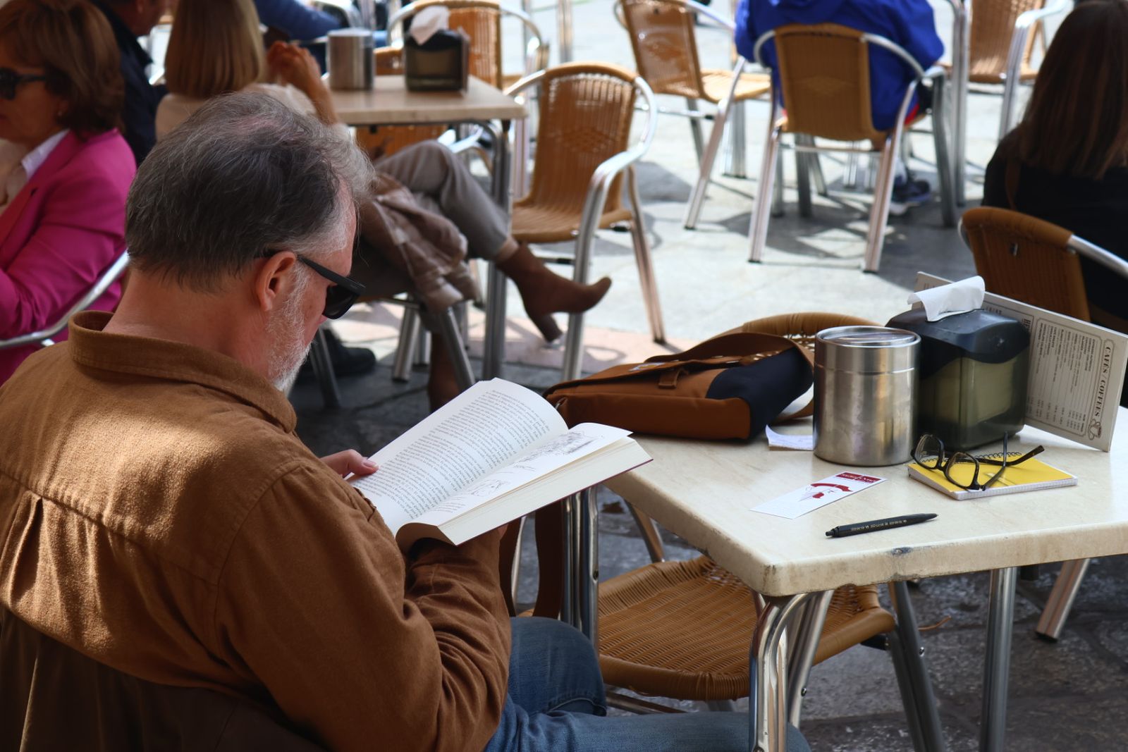 Día del Libro en la Plaza Mayor de Salamanca