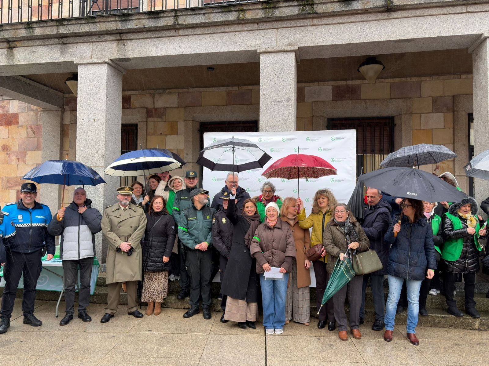 Un instante del acto celebrado por la AECC de Zamora