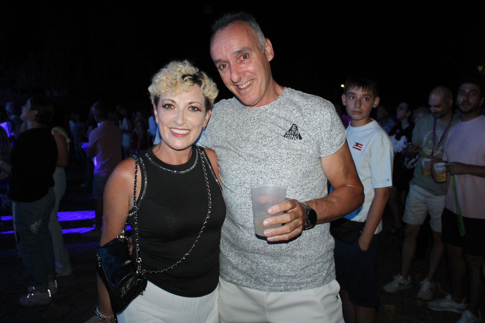 Salamanca de noche, sábado 9 de agosto