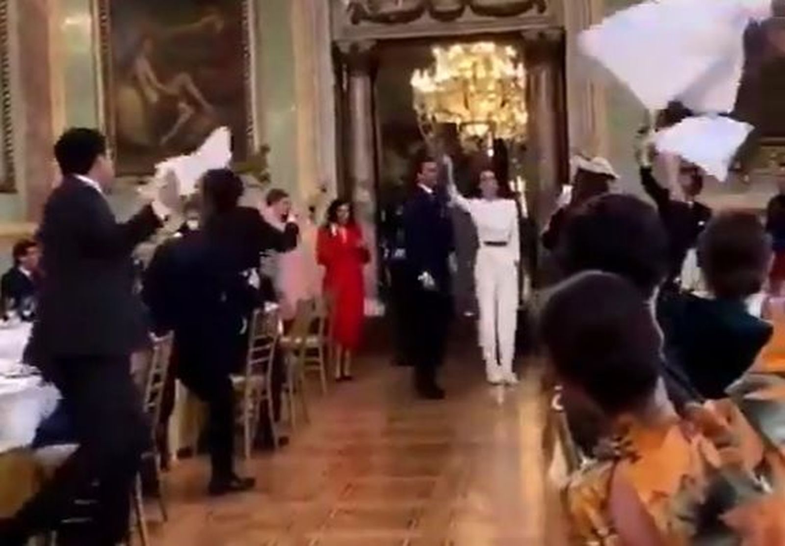 Boda en el Casino de Madrid. Twitter @MasHortaleza