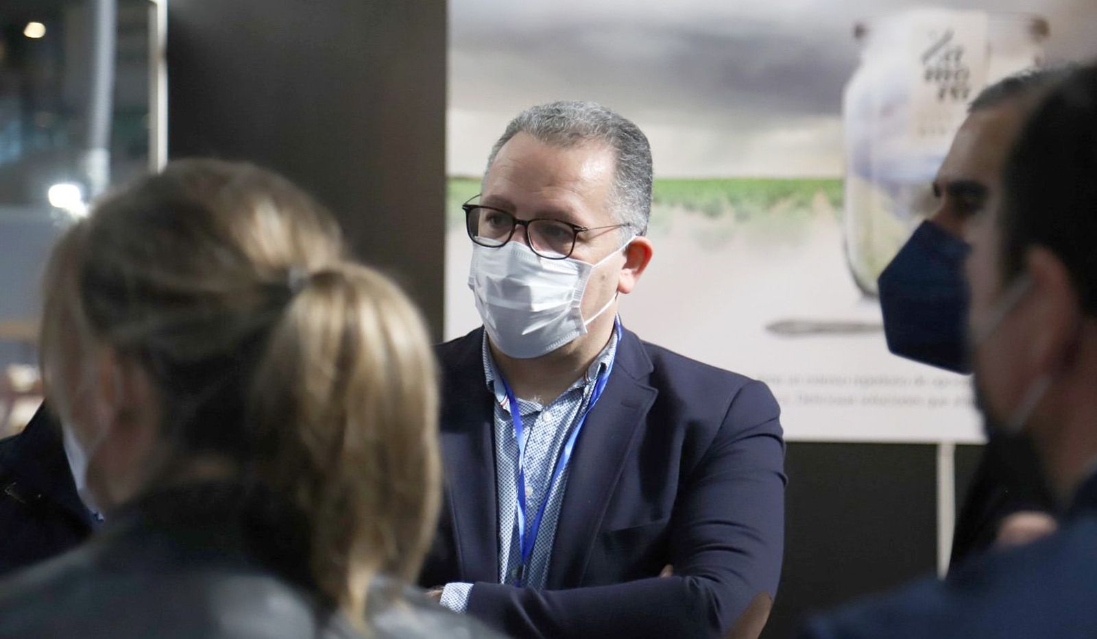 Jesús María Prada Saavedra durante la Feria Xantar.