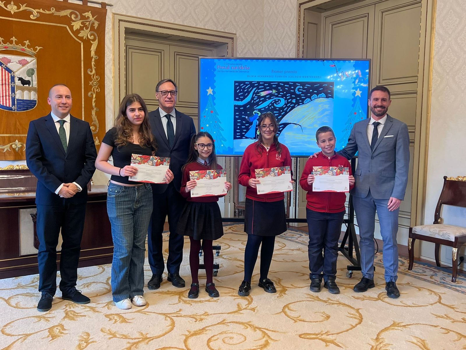 II concurso escolar ‘Postal Navideña’