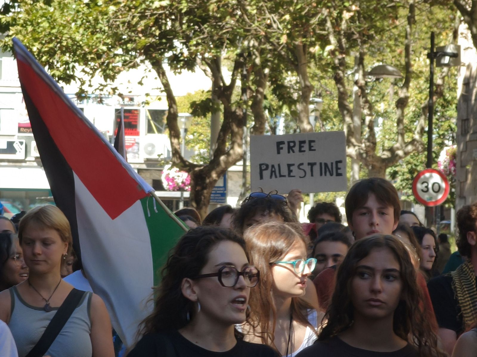 Manifestación por Palestina