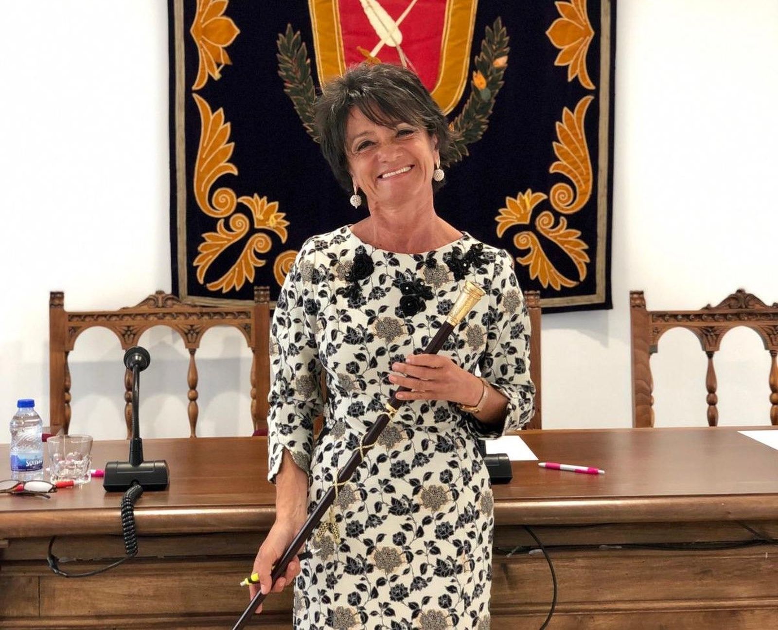 Luisa de Paz, alcaldesa de Vitigudino