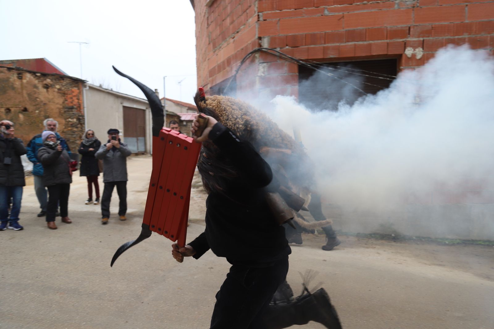 GALERÍA | Los Carochos de Riofrío de Aliste, la tradición que vuelve a cobrar vida en imágenes