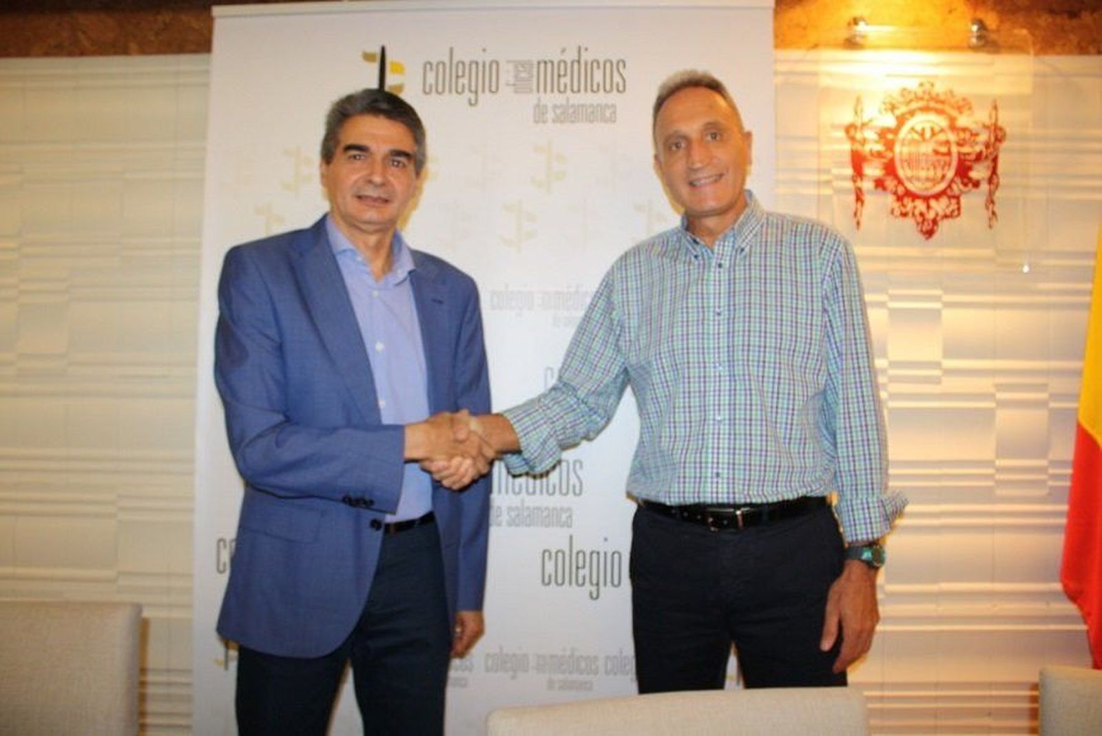 Acuerdo entre el Colegio de Médicos y la Delegación de Atletismo para facilitar la cobertura del servicio sanitario