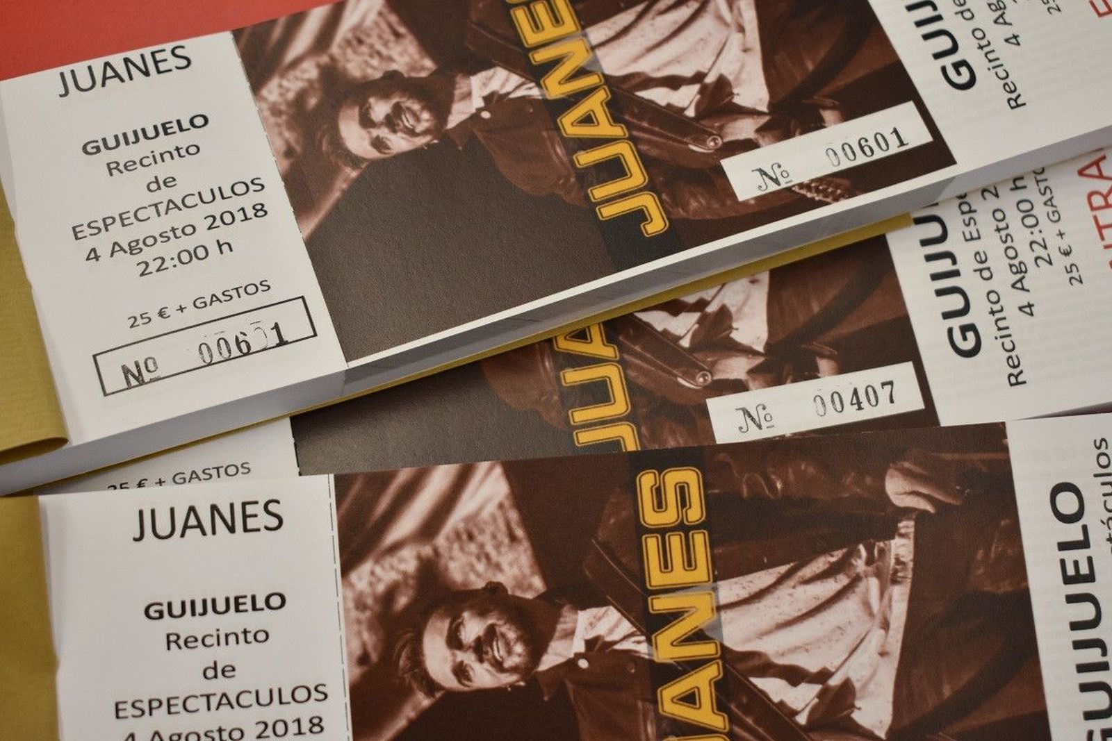 Juanes venta de entradas