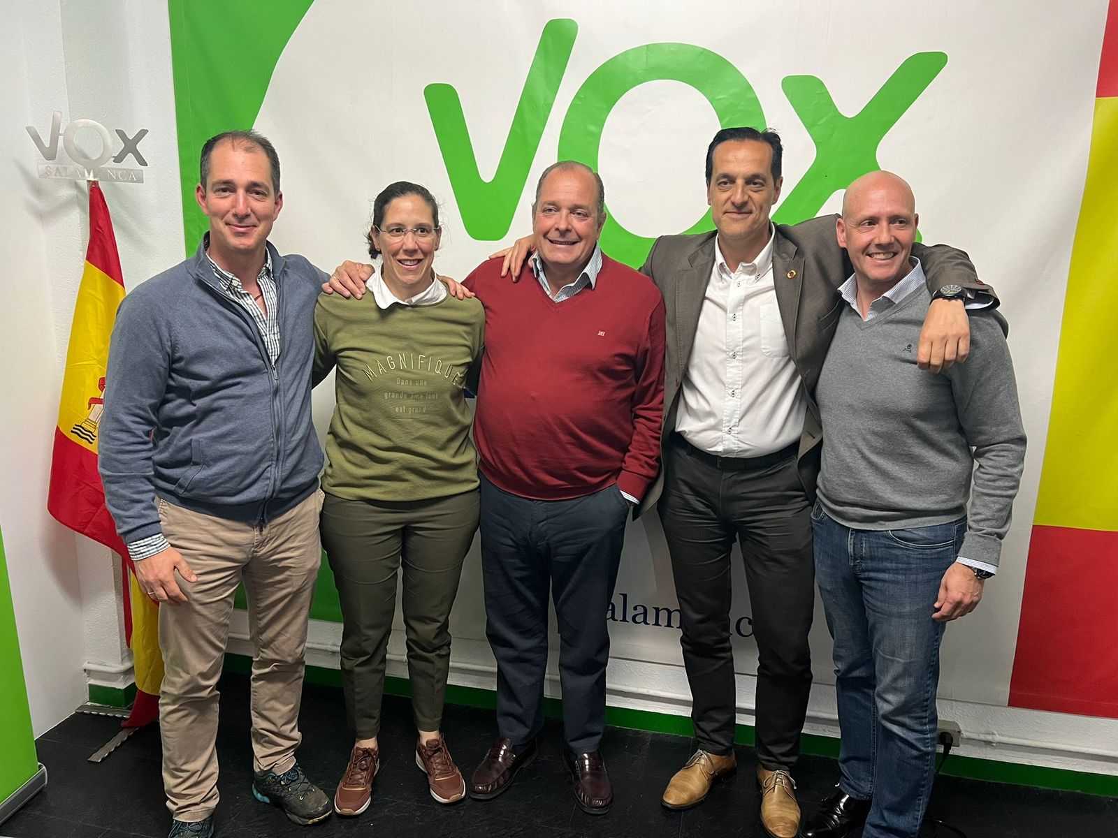 Concejales de Vox en el Ayuntamiento de Salamanca