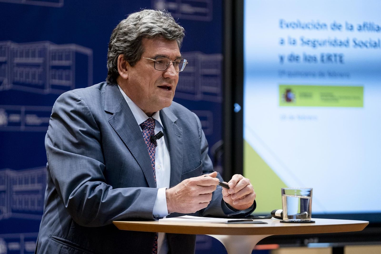 El ministro de Inclusión, Seguridad Social y Migraciones, José Luis Escrivá, en una imagen de archivo. - A. Pérez Meca - Europa Press