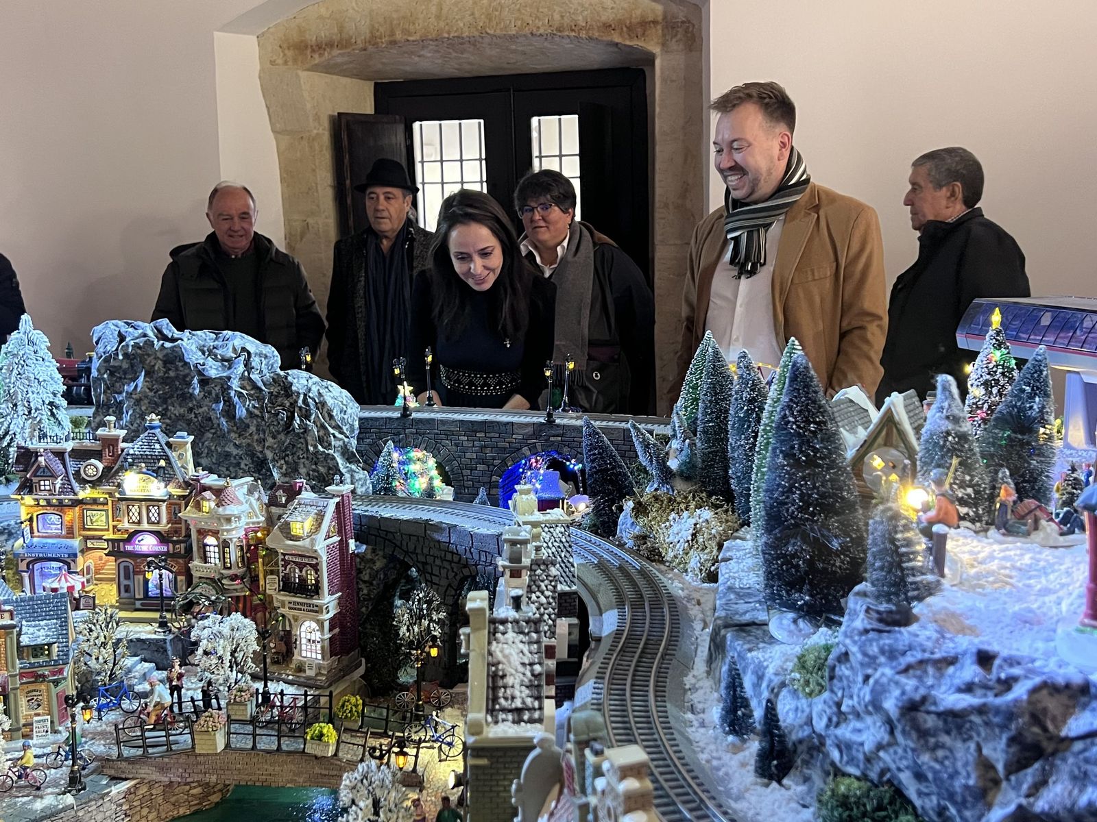 Ciudad de Navidad en la Torre de los Anaya