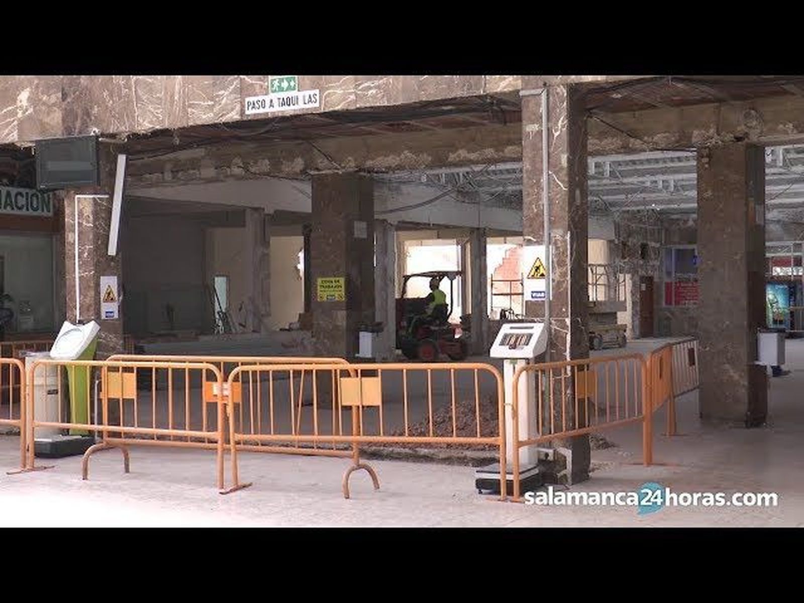 Los viajeros opinan sobre las obras en la estación de autobuses de Salamanca