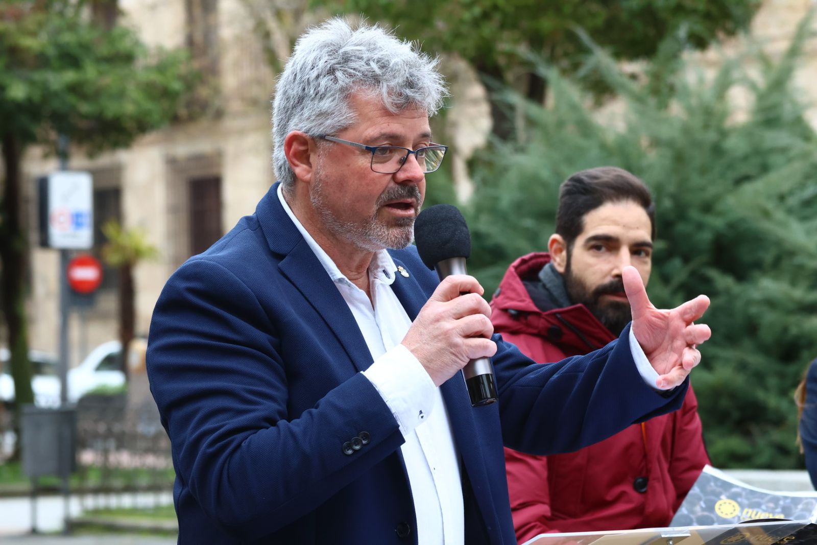 Acto de campaña de Nueve Castilla y León en la Plaza de Los Bandos