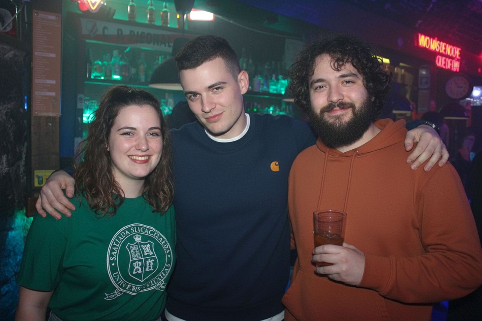 Salamanca de noche, viernes 24 de octubre