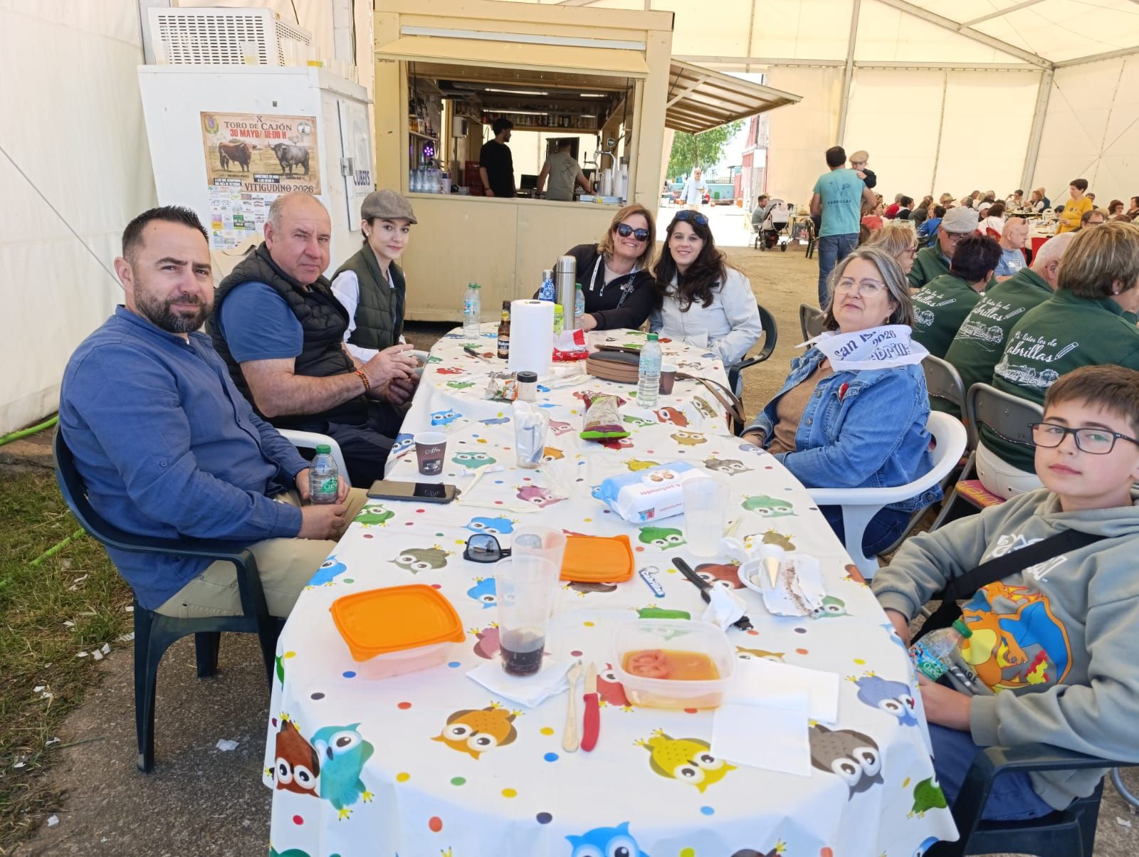 La paella popular de Cabrillas marca el final de las fiestas