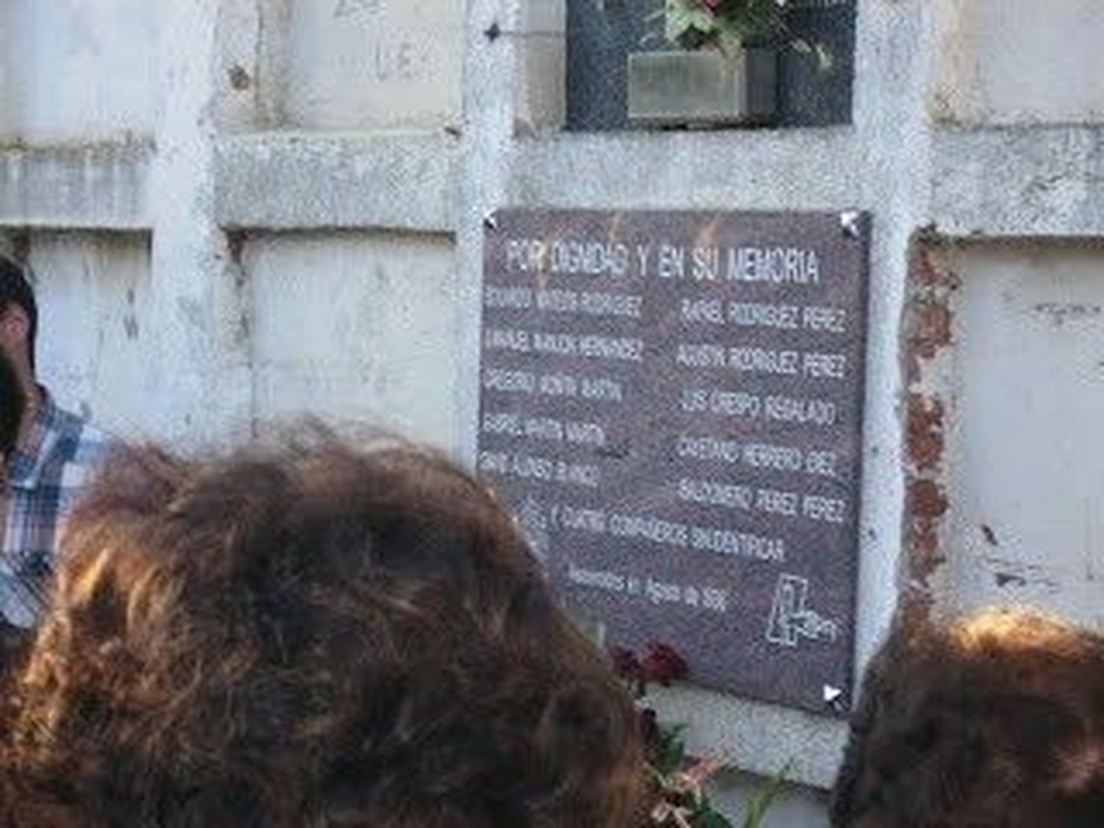 Homenaje a 14 hombres asesinados en 1936 por milicianos falangistas