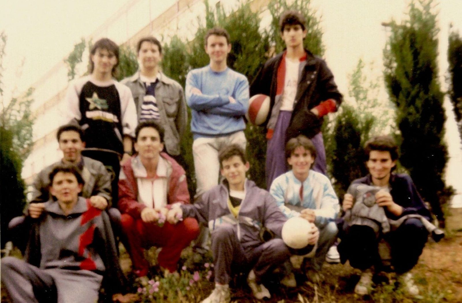 Antigua foto de los amigos