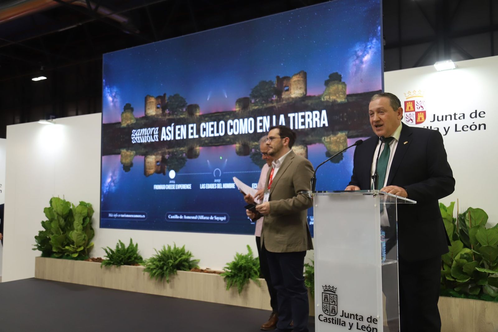 El presidente de la Diputación de Zamora y el diputado de Turismo, Víctor López de la Parte