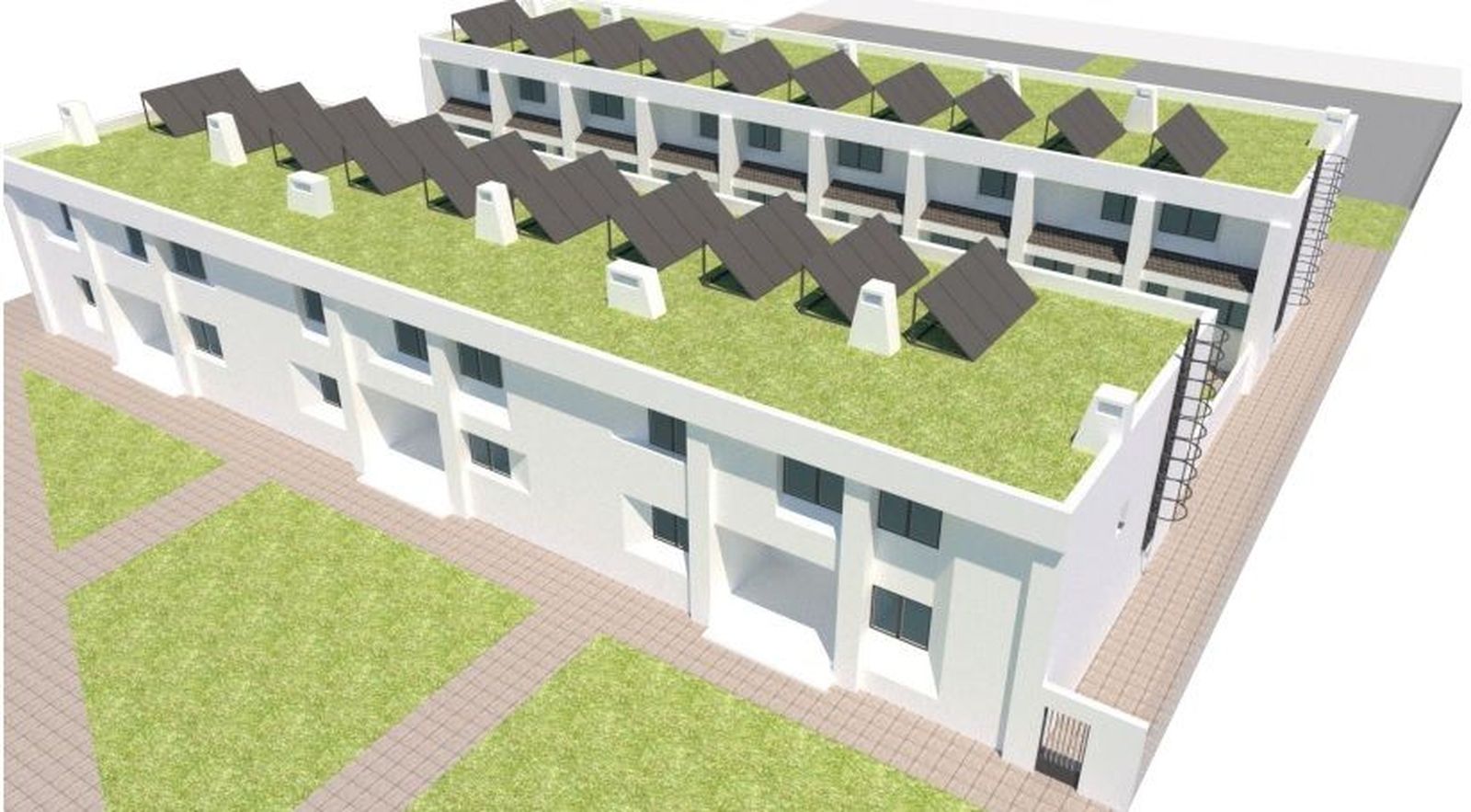 Proyecto de viviendas de Camineros en Peñaranda