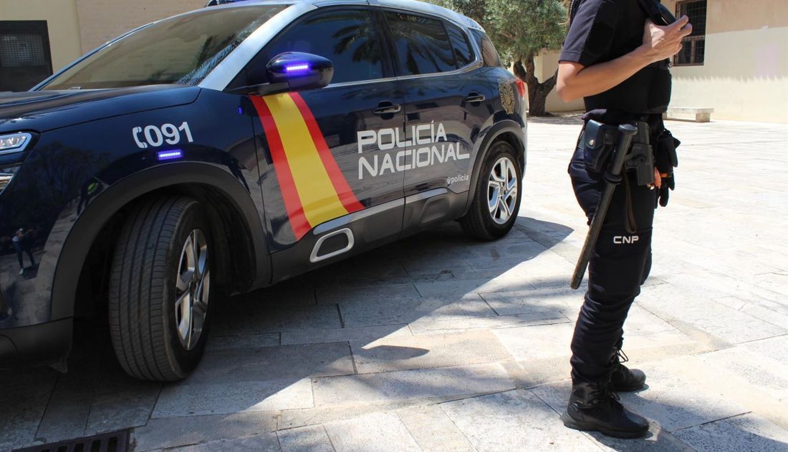 Agente de la Policía Nacional. Foto EP