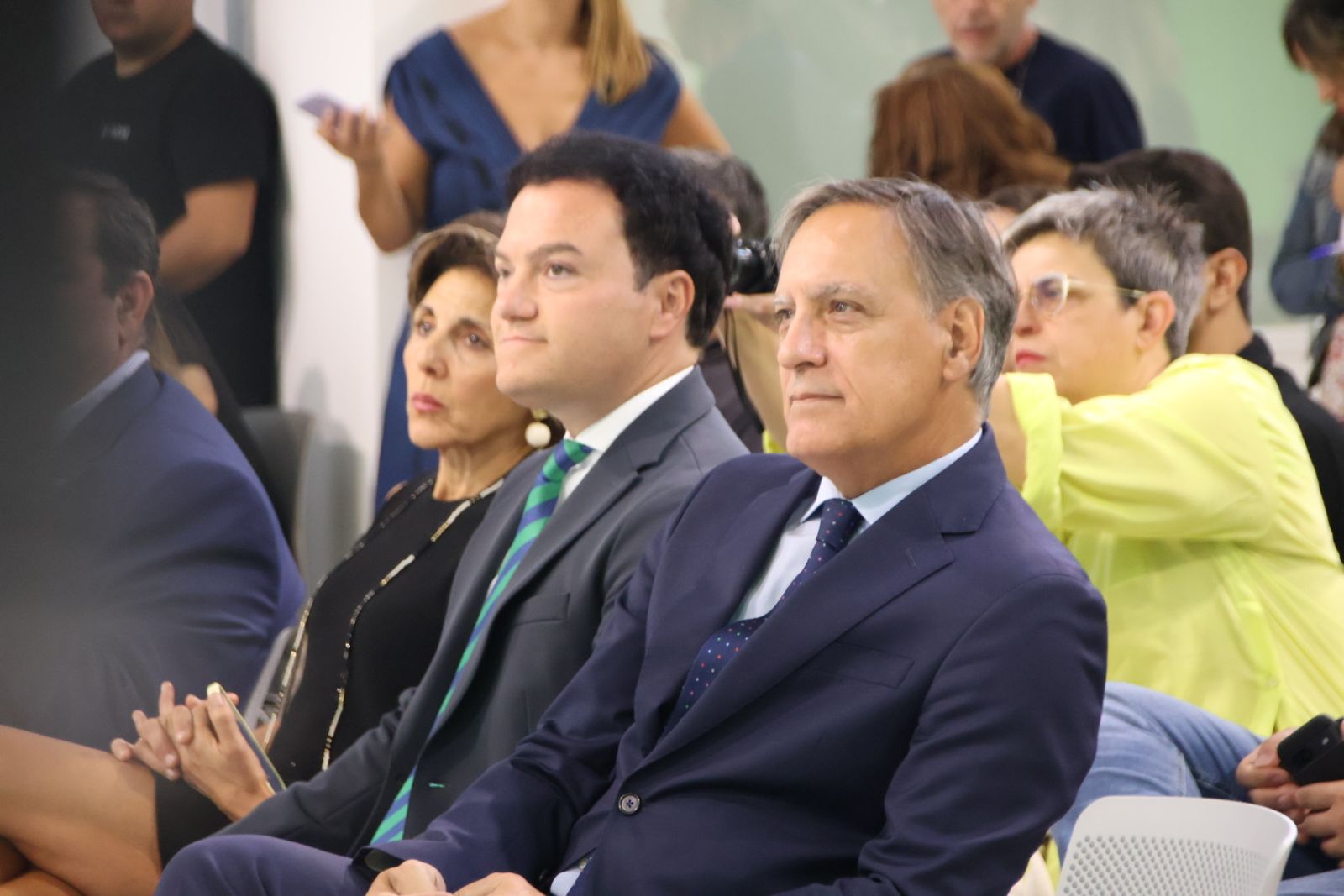 El alcalde de Salamanca, Carlos García Carbayo, y el CEO de Stemia, Juan Manuel Barrionuevo, presentan el inicio de la actividad de esta empresa en Salamanca