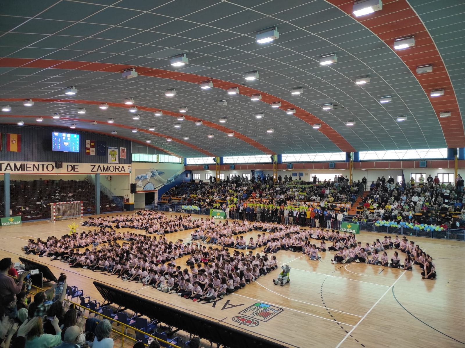 Fotografía de la cantera 2025 Balonmano Zamora
