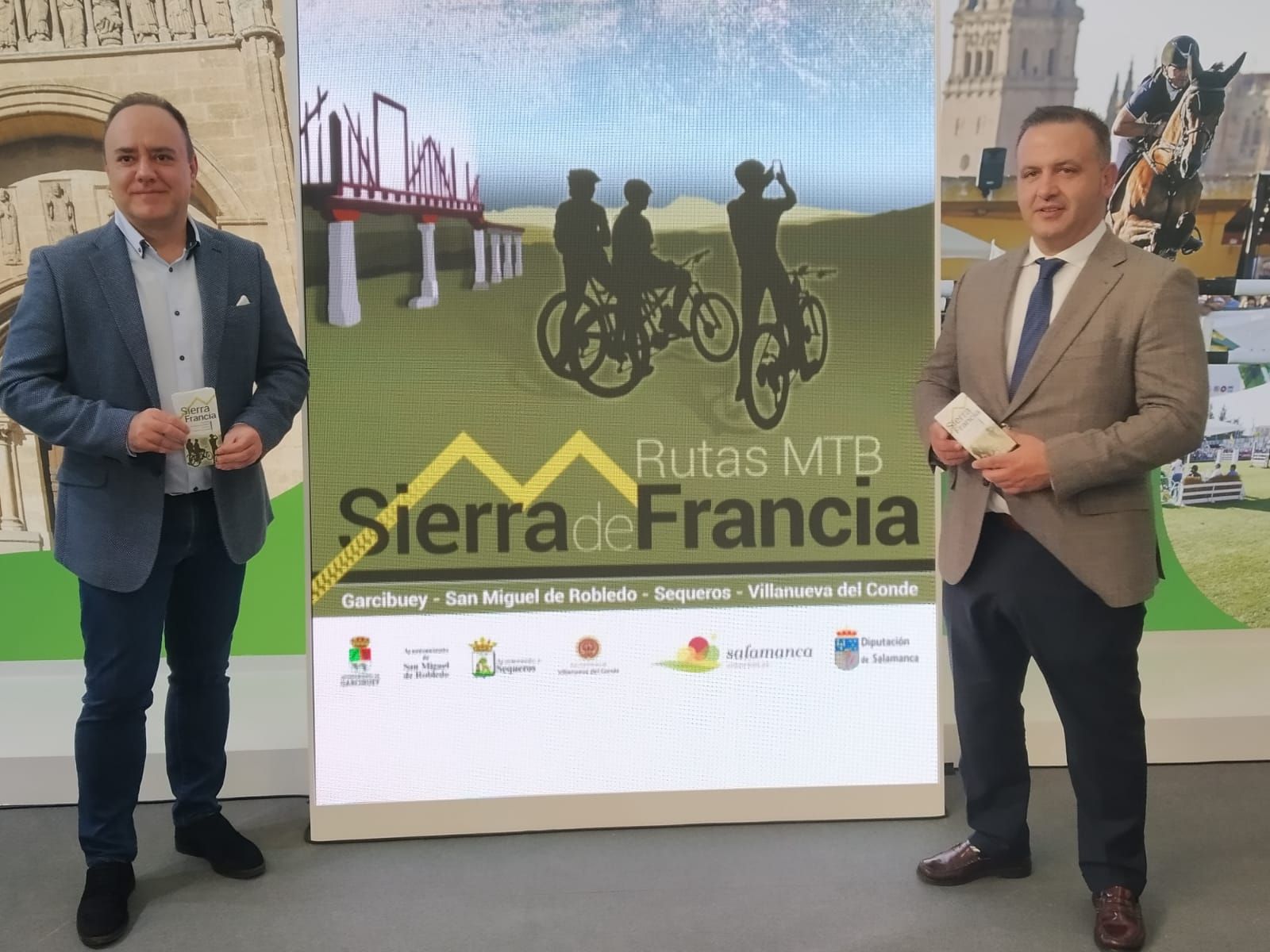 Mauricio Angulo y Javier García Hidalgo en INTUR