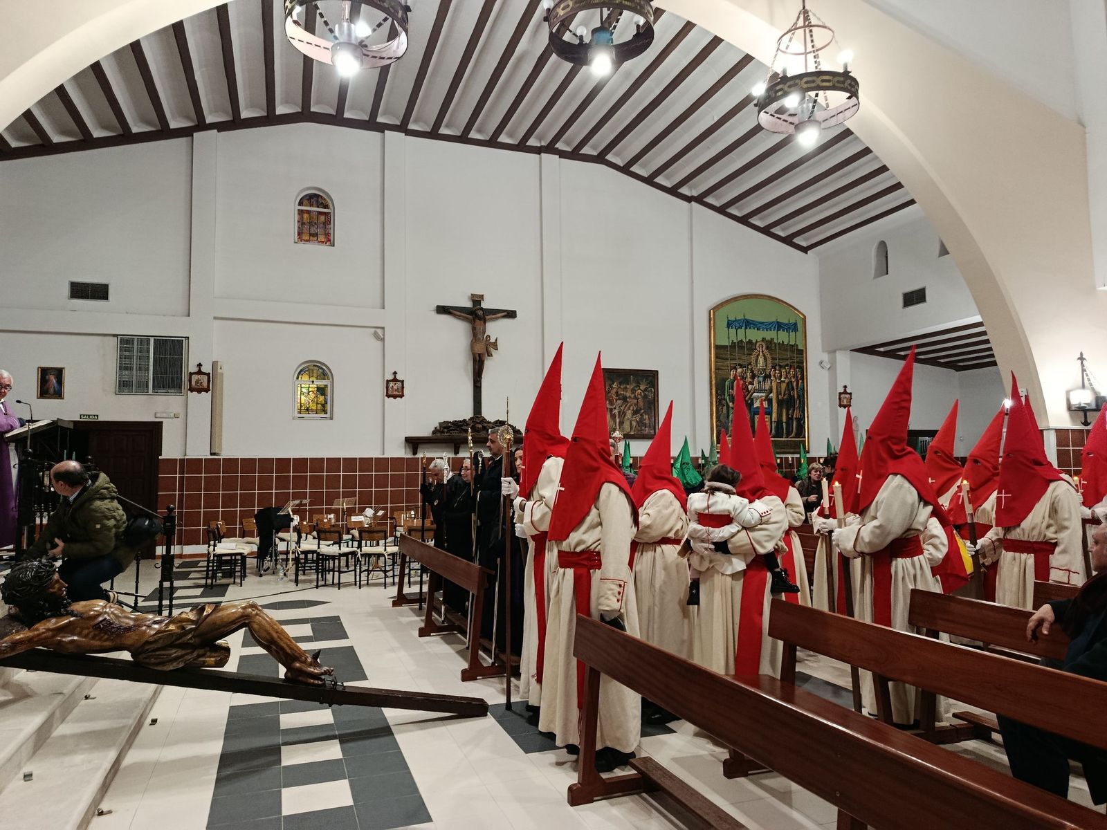 Revive en imágenes la procesión del Silencio en Villalpando