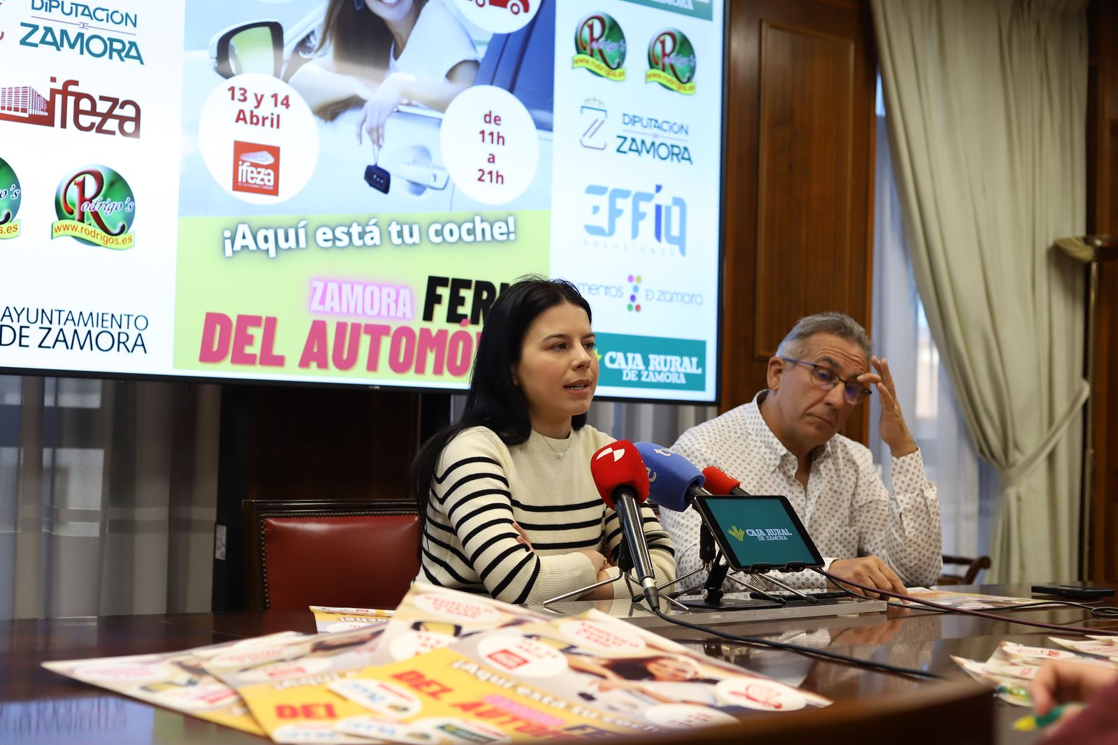 Un instante de la presentación