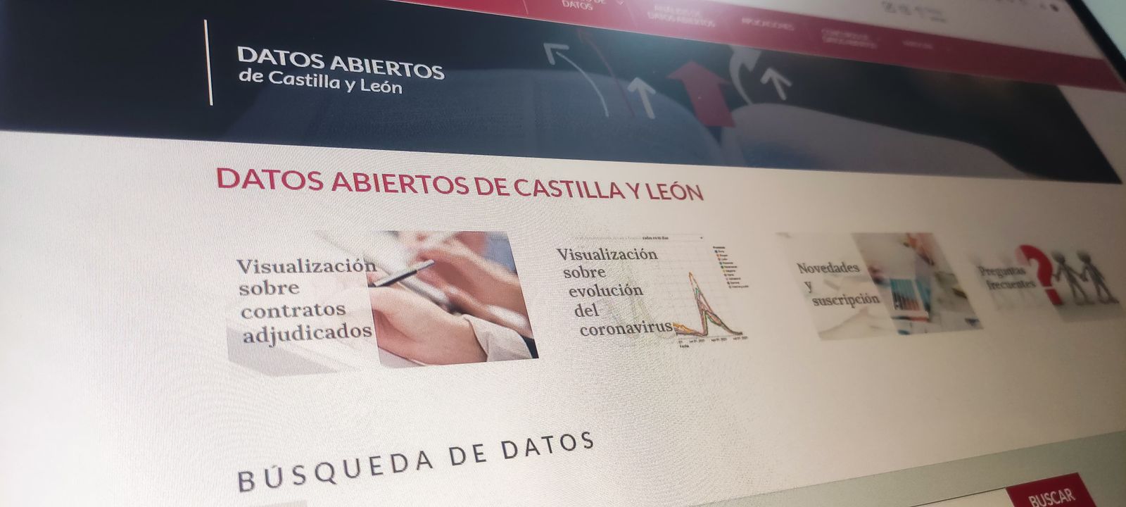 Portal de Datos Abiertos de la Junta de CyL