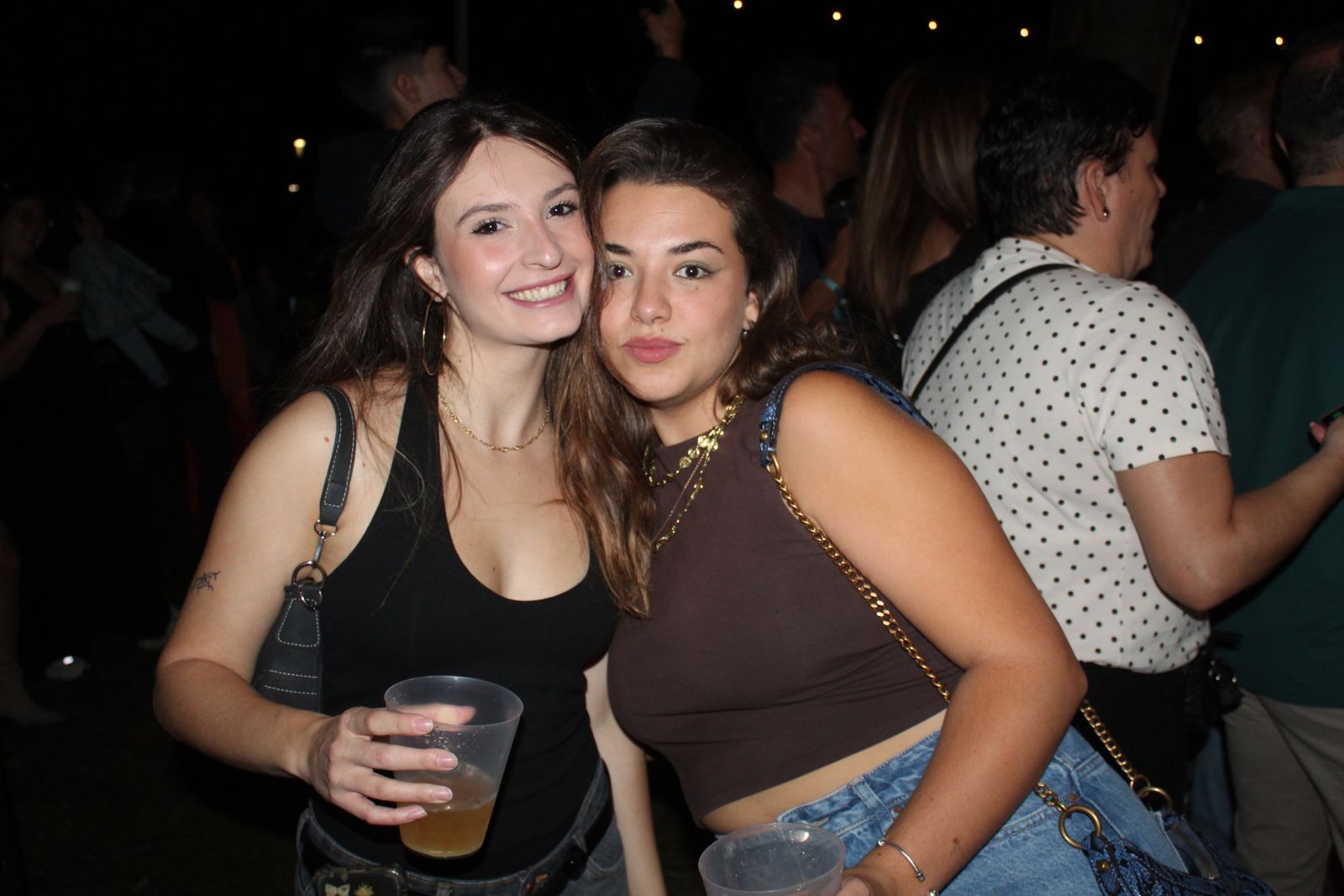 Ambiente en la Feria de Día en la tarde de este viernes