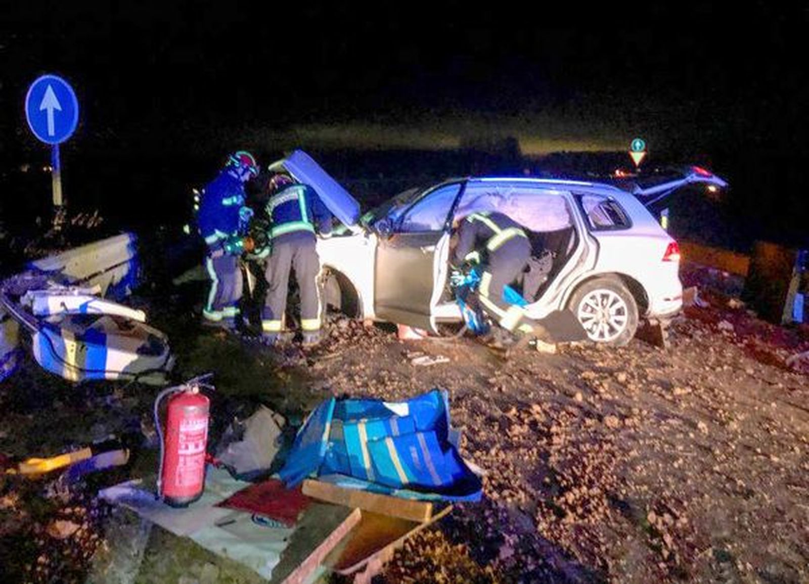 Accidente en Segovia