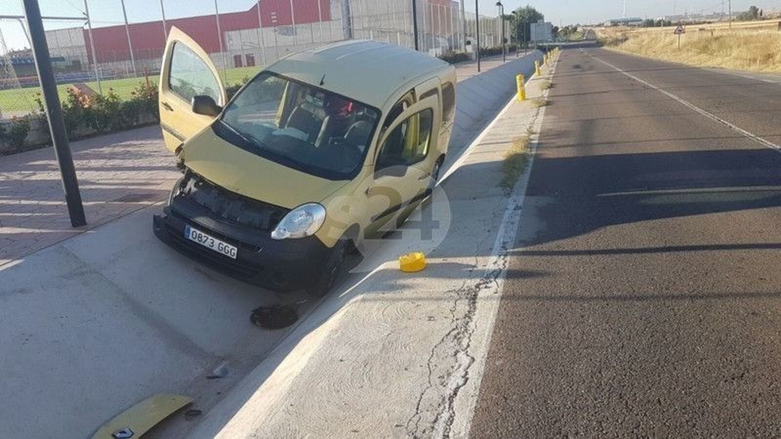 Accidente en Villares de la Reina
