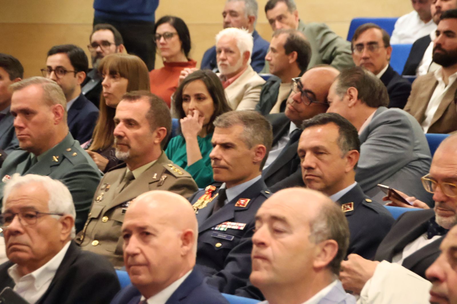 Acto institucional de la unidad empresarial en Salamanca.