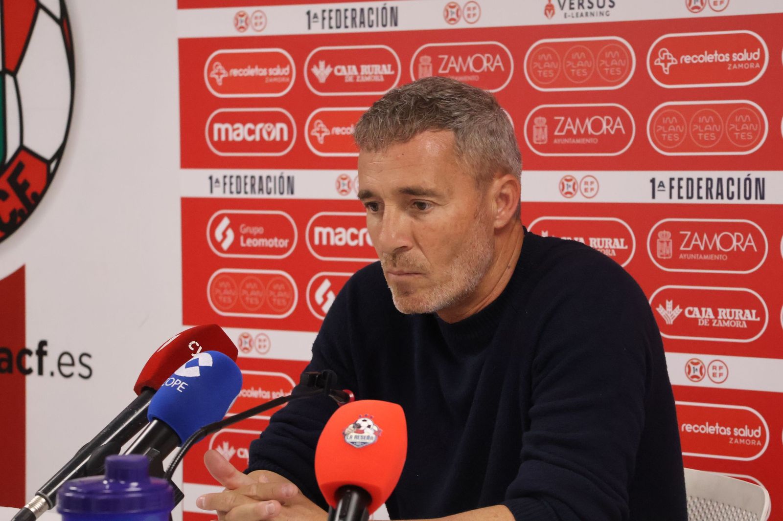 Óscar Cano, en rueda de prensa este domingo