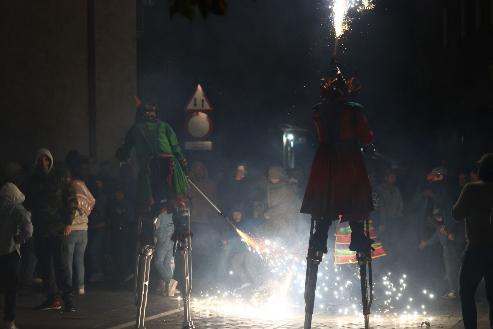 Correfoc Damonion en Villamayor