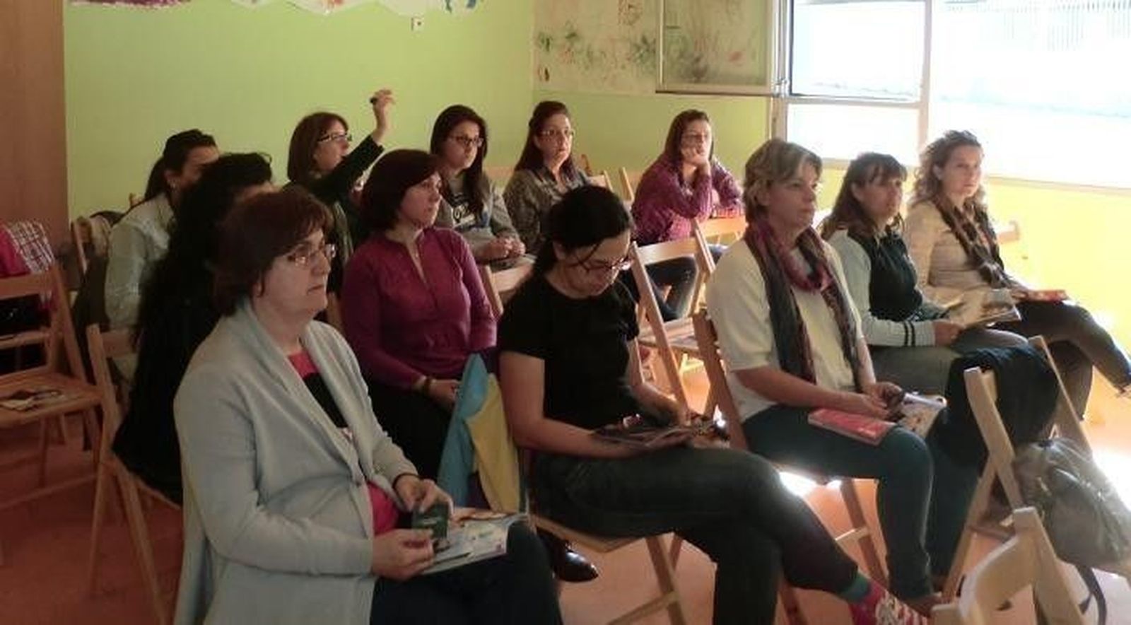 Taller de maquillaje para madres